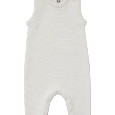 Strikket Romper - Creme - 62CM
