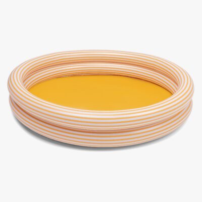 Swim Essentials Badebassin 100 cm, Softlines Yellow, Badebassin til børn