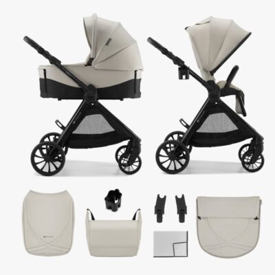 Kinderkraft Vesto 2 2-in-1 Duovogn, Beige