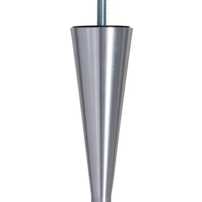 Sengeben - 18 cm - 4 stk. Champagne formede metalben til sengen