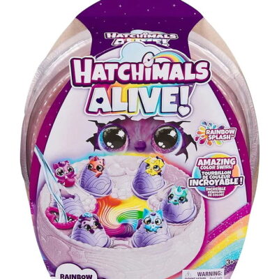Hatchimals Legetøj - Alive Rainbow Hatchery