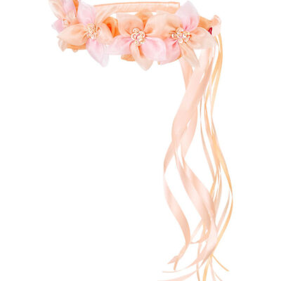 Souza Udklædning - Hårbøjle m. Blomster - Evaline - Rosa
