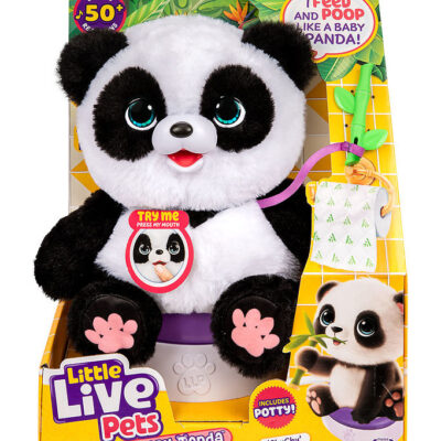 Little Live Pets Interaktiv Bamse - My Baby Panda - ChuChu