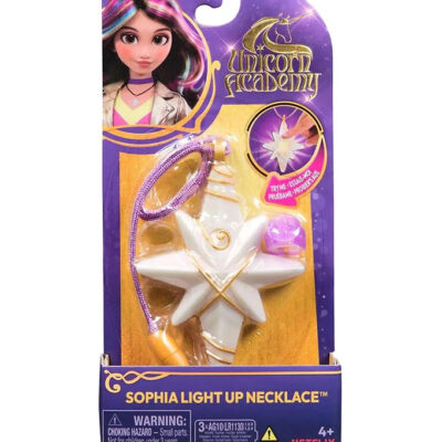 Unicorn Academy Legetøj - Sophia's Light Up Necklace & Ring