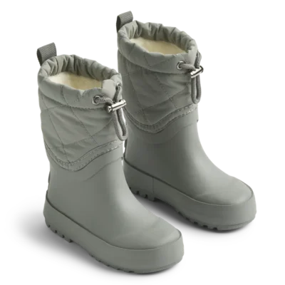 Wheat Drizzle Termo Snestøvle - Thunder sky - 32