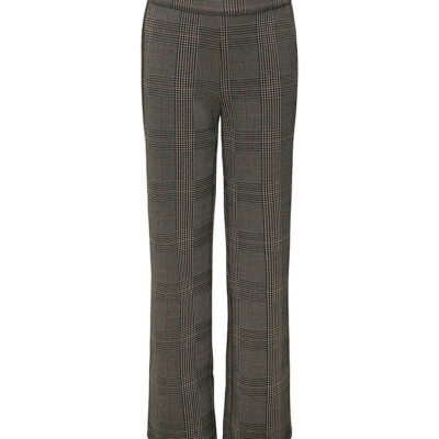 Kids Only Bukser - KogFine - Wide - Seal Brown/Libra Checks