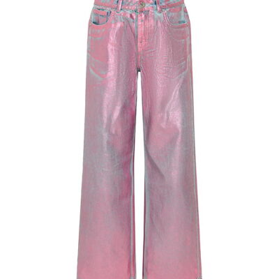 Kids Only Jeans - KogCobain - Wide - Light Blue Denim/Pink Foil