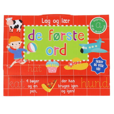 Alvilda Bog - Skriv og Visk Ud - De Første Ord - DA