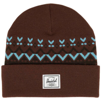 Herschel Hue - Strik - Elmer - Bitter Chocolate/ Fair Isle