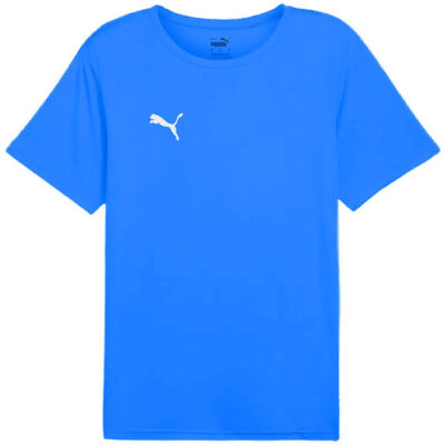 Puma T-shirt - TeamRISE Matchday - Ignite Blue m. Hvid