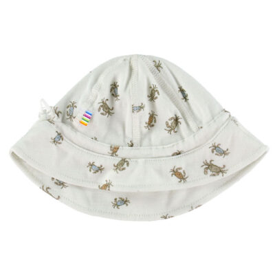 Joha Solhat - Uld/Silke - Off White m. Krabber