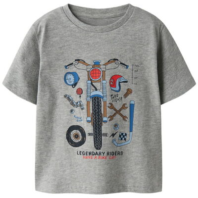 Name It T-shirt - NmmBo - Grey Melange