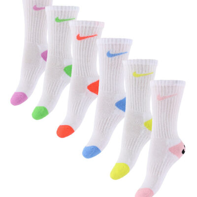 Nike Strømper - 6-pak - Smiley - Mineral