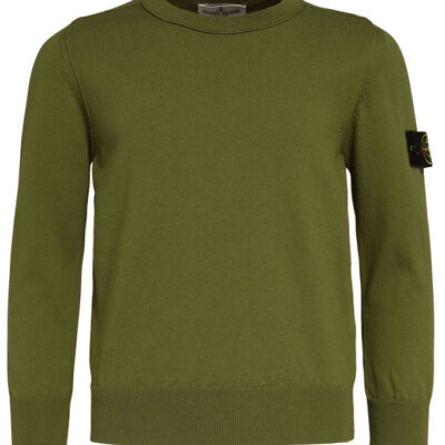 Stone Island Bluse - Strik - Olive Green
