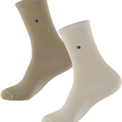 Tommy Hilfiger Strømper - 2-pak - Sand