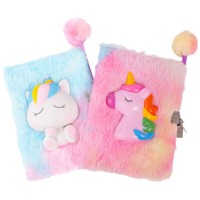 Great Pretenders Dagbog - Furry Friends - Unicorn - Assorteret