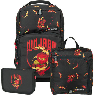 LEGO® Ninjago Skoletaskesæt - Optimo - 20,5 L - Kai - Spinjitzu