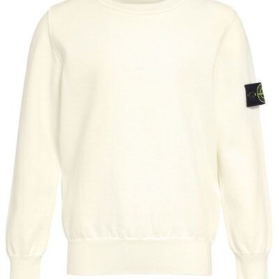 Stone Island Bluse - Strik - Hvid