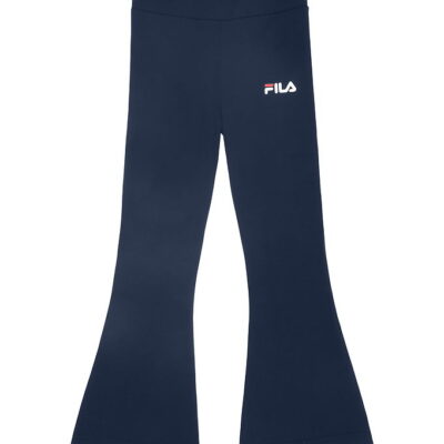 Fila Leggings - Ottini Flared - Black iris m. Logo