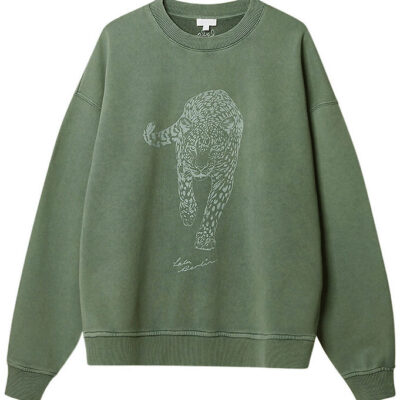 Lala Berlin Sweatshirt - Soma - Washed Sage Leo