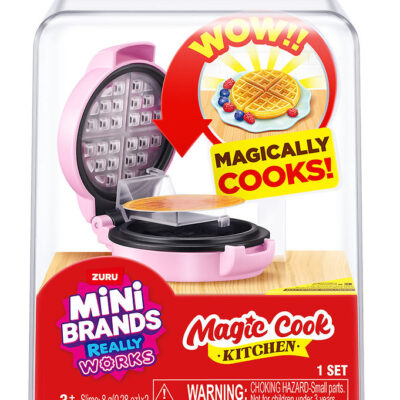Mini Brands Legetøj - Magic Cook Kitchen - Vaffeljern