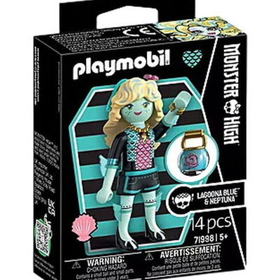 Playmobil Monster High - Lagoona Blue - 14 Dele - 71998