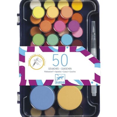 Djeco Vandfarver - Artist´s - 50 stk
