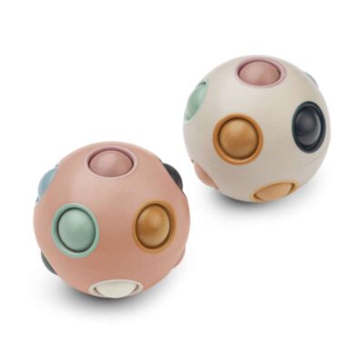Liewood Solene Fidget Puslespilsbold - 2-pak - Pale Tuscany Multi Mix