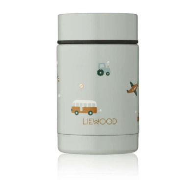 Liewood Nadja Termobeholder - Vehicles/Dove Blue Mix