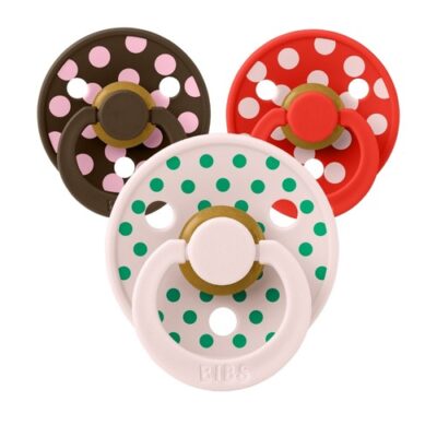 Bibs Studio Polka Dots Colour, Str. 2 (6+ Mdr.), Rund - Latex