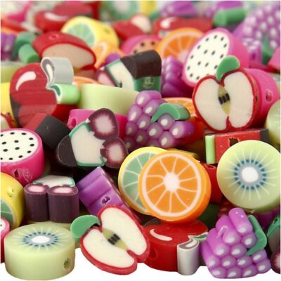 Creativ Company - Lerperler - Frugter (200 stk)