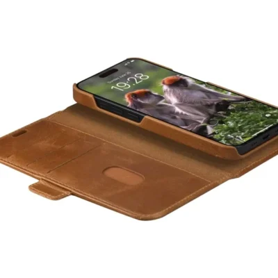 dbramante1928 - Lynge Flip Case - iPhone 15 - Tan