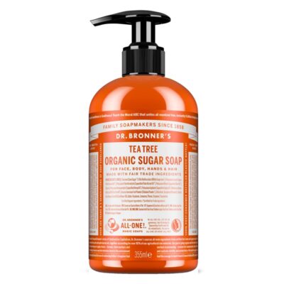 Dr. Bronner's - Organic Sugar Soap Tea Tree 355 ml