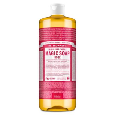 Dr. Bronner's - Pure Castile Liquid Soap Rose 945 ml