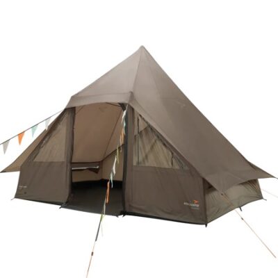 Easy Camp Orsa Cabin – 6 Personers Familietelt med Ståhøjde og Opdelt Soveområde