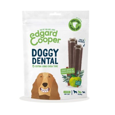 Edgard Cooper - BLAND 3 FOR 108 - Doggy Dental Æble & Eukalyptus Sticks M