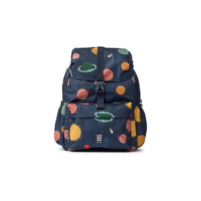 Liewood - Johnny skoletaske - Universe / Classic navy - One size