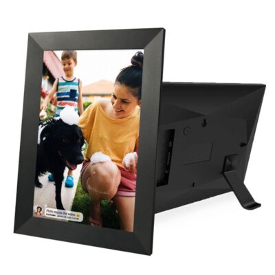 Lippa - Lippa 15,6" Frameo Digital billedramme m. video - Sort - 15,6"