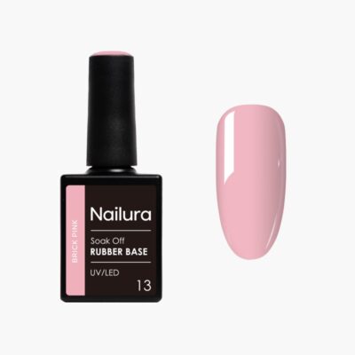 Nailura - Rubber Base 13 - Brick Pink - 10 ml
