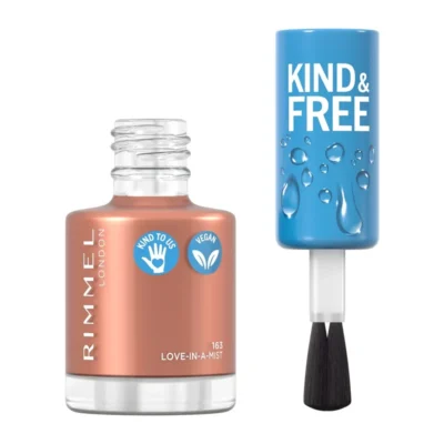 Rimmel - Kind & Free - Clean Nail Polish - 163 love-in-a-mist