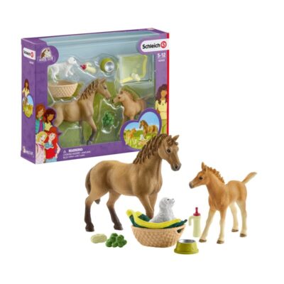 Schleich - Horse Club - Sarahs pleje af dyreunger (42432)
