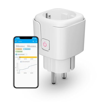 ThirdReality Smart Plug E2 (Type-F) – Zigbee Smart Stikkontakt med Energimåling