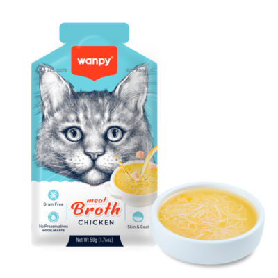 wanpy - Wanpy Meat Broth - Kylling 50g - 50g