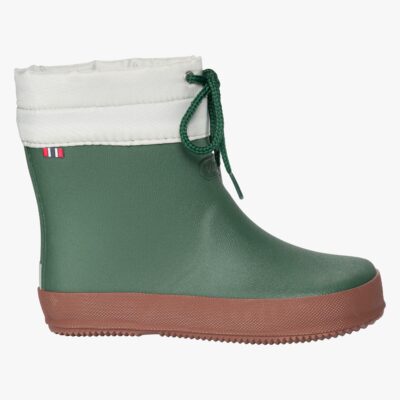 Viking Alv Barefoot Gummistøvler, Dark Green, 27