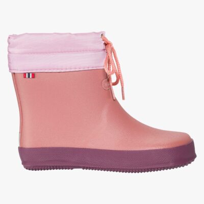 Viking Alv Barefoot Gummistøvler, Pink, 26