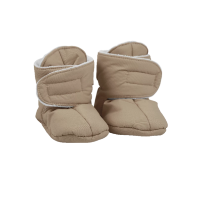 Voksi Baby Booties - Dark Sand - 1-2y