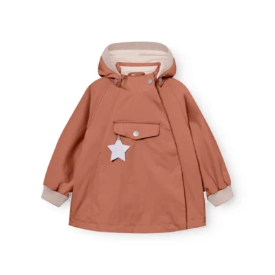 Matwai Fleeceforet Jakke - Rustic brown - 2 ÅR/92