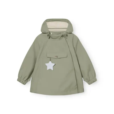 Matwai Softshell Jakke - Tea green - 5 ÅR/110