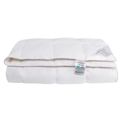 Dobbelt sommerdyne - 100% moskusdun dyne - Let og sval - 200x200 cm - Nordstrand Home