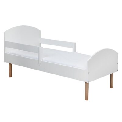 Manis-h Retro Seng Med 2 Sengeheste og Lamelbund 70*160 cm Flere Farver - Natural Rose